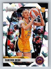 2024 Panini Prizm WNBA Cameron Brink #127 Ice Prizms Los Angeles Sparks