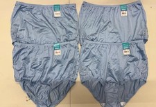 4 Pc VANITY FAIR PERFECTLY Yours LACE Nouveau 13001 Nylon Brief 6 /M BLUE