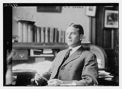 Photo:W.D. Embree,1910-1915,desk in back,books