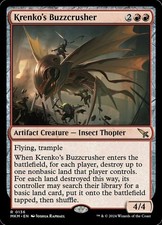 Krenko's Buzzcrusher~0136~NM~Omicidi a Karlov Manor~MTG