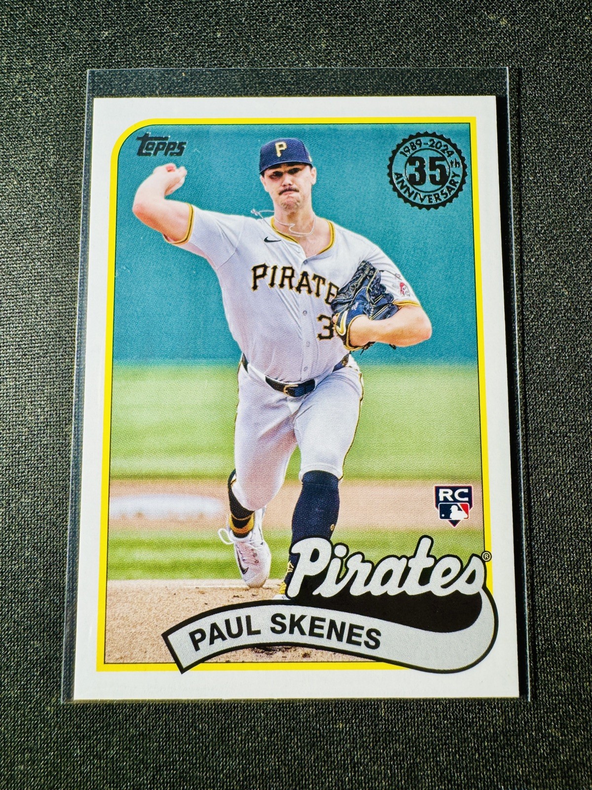 2024 Topps Update 1989 Topps Baseball Rookie RC Paul Skenes #89US-46 Pirates