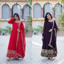 Pakistani Dress Salwar Kameez Ready To Wear Indian Wedding Suits Party 3 Piece M