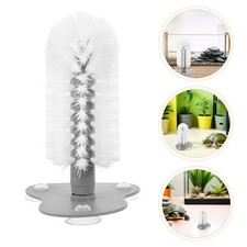 2 Pcs Turtle Cleaning Brush for Tank Suction Cup Aquarium Decorations