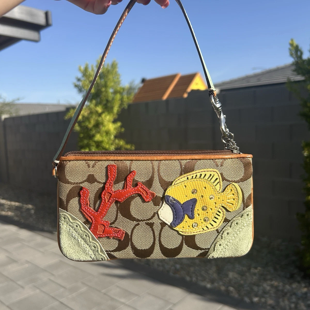 LIMITED◎Y2K◎COACH FISH POUCH BAG RARE Coach Fish Bags & Handbags for Women for sale | eBay