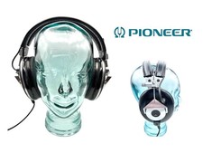Auriculares Sobre la Oreja Vintage Pioneer Monitor 10 Audio - Negros Probados Funcionando