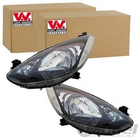 2X VAN Wezel H4 Scheinwerfer SET Links+Rechts Passend FüR Mazda 2