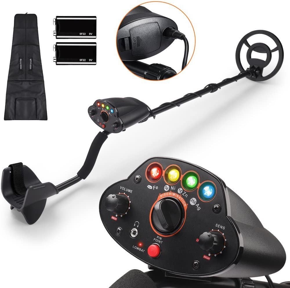 TACKLIFE Professional Metal Detector, Pinpoint Function, DIS