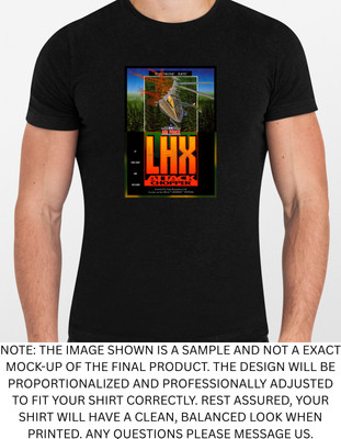 Lhx Attack Chopper Genesis Graphic T Shirt Men or Women NEW