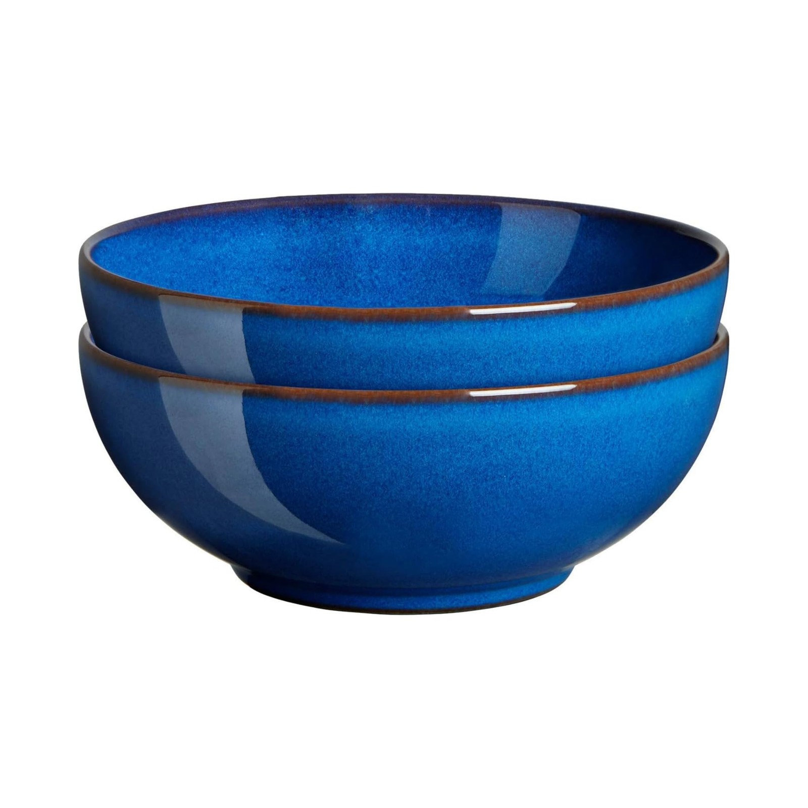 Denby - Imperial Blue Cereal Bowls Set of 2 - 2,