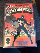 Marvel Super Heroes Secret Wars  8  1984      First Black Suit Spider-Man     RAW