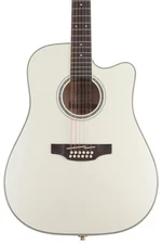 Takamine GD-37CE PW 12-string Acoustic-electric Guitar - Pearl White