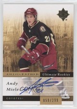 2011-12 Ultimate Collection Rookies 59/299 Andy Miele #142 Auto 7ez