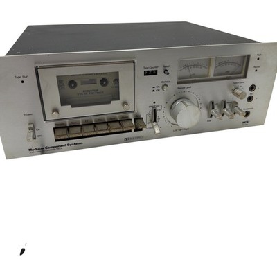 MCS 683-3564-8207 Stereo Cassette Deck Modular Component Systems Vintage Audio