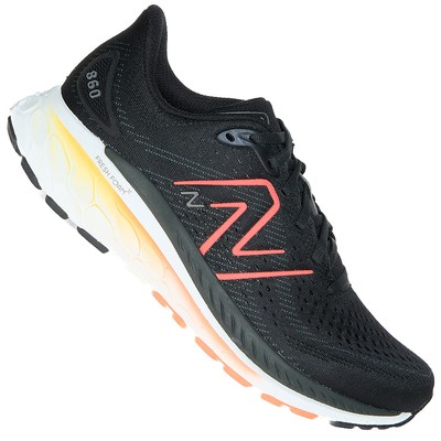 New Balance Fresh Foam 860 V13 Herren Running Fitness Laufschuhe schwarz neu