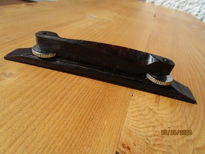 ARCHTOP LOW BOY WOODEN BRIDGE JAZZGUITAR 21,5-24 mm GERINGE HÖHE opt. Saitenlage