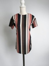 BOOHOO Multicolor Striped Shift Dress Size US 0