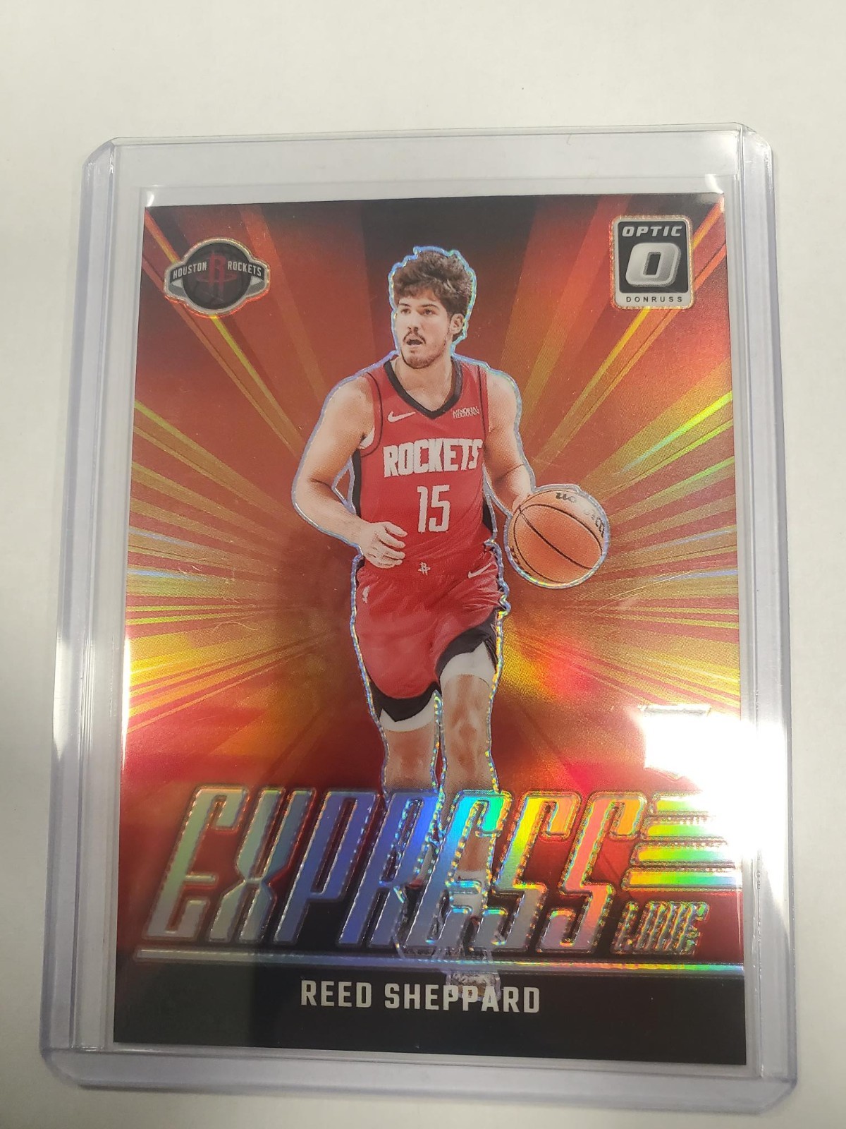 2024-25 Panini Donruss Optic - Express Lane Reed Sheppard #16 Holo Prizm (RC)