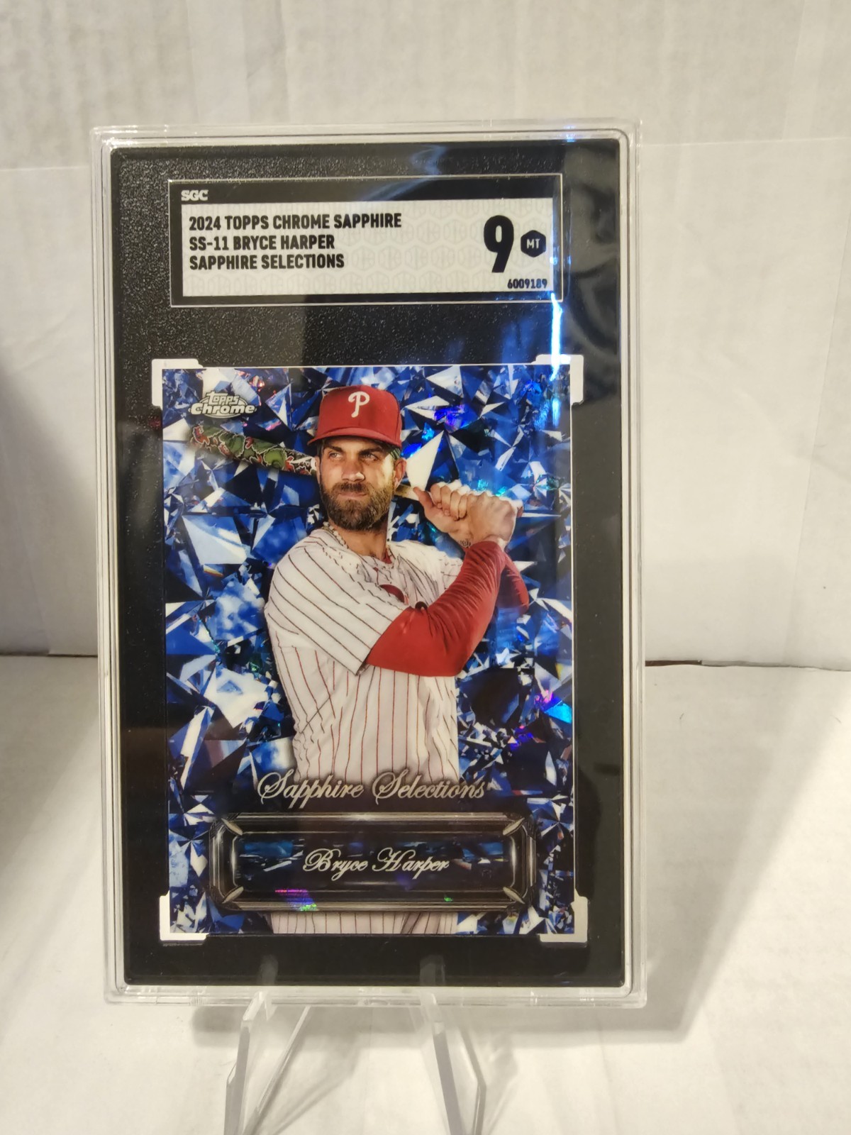 2024 Topps Chrome Sapphire Edition - Sapphire Selections Bryce Harper #SS-11