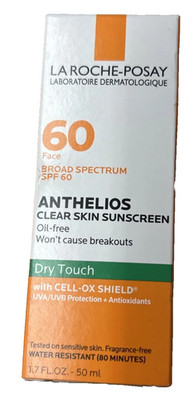 La Roche Posay Anthelios Clear Skin Dry Touch Exp 2/27