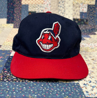 Vintage Cleveland Indians Blockhead American Needle Snapback