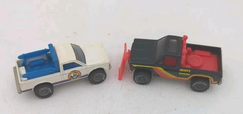 1982 Vintage Hot Wheels Real Riders Beach Patrol & Henry's Hauling Power Plower