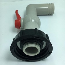 Fixed 1000 Tank Valve Tap Water Adapter 60mm