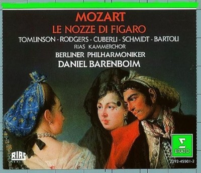 WOLFGANG AMADEUS MOZART DANIEL BARENBOIM - Mozart: Le Nozze Di Figaro - 3 CD