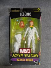 Figura de acción Marvel Legends Super Villains Marvel's Arcade BAF Xemu nueva en caja Hasbro
