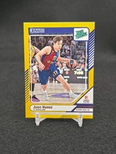 2024-25 Panini Donruss Euroleague #156 Juan Nunez Rated Prospect Yellow Flood