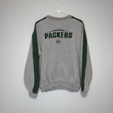 Vintage 90s Green Bay Packers Puma Team NFL Sweatshirt Crewneck Sz L Embroidered