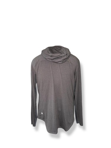Sudadera con capucha ligera gris char LULULEMON License to Train para hombre talla L/XL* - Imagen 3 de 7