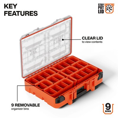 Klein Tools 54400MBX MODbox Component Box, Full Width | eBay