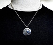 90 s Vintage Hopi Tribe Fermin Hawee Made Necklace Steering