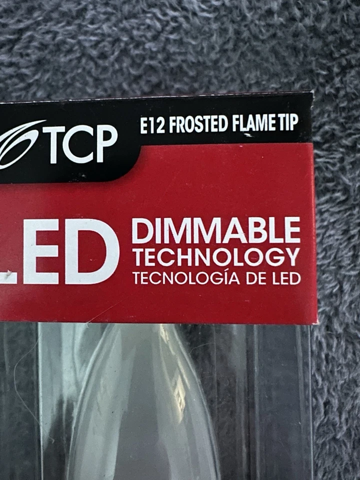 TCP E12 FROSTED FLAME Dimmable LED Technology 3 Watts #RLDT3W30K2 - Image 2 of 4