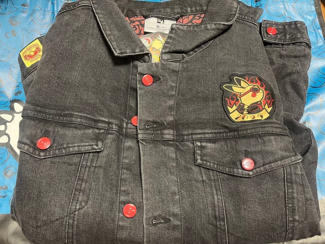 Pokemon WCS 2025 XL Denim Jacket Anaheim Limited Edition Rare New