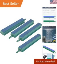 4 Pack Aquarium Air Stones - Oxygen Diffuser for Healthy Fish Tanks, 4.5 Inch