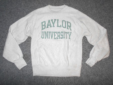 CHAMPION VTG REVERSE WEAVE BAYLOR UNIVERSITY MENS SMALL SWEATSHIRT