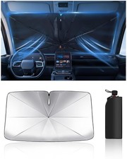 Windshield Sun Shade Umbrella for Car, Foldable Car Windshield Sunshade UV Bl...