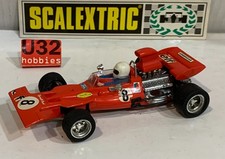 Slot Car Scalextric Exin C-48 Ford Tyrrell 001 F1 8 Red J. Stewart