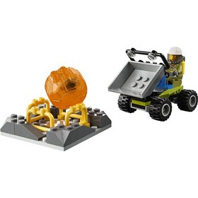 LEGO [City] - Volcano Exploration Base Building Set - Volcano Explorers Series