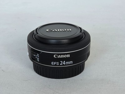 Canon EF-S 24mm f/2.8 STM Lens, Preowned, near MINT, Sharp