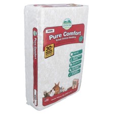 Pure Comfort 28L Kleintierbettwäsche weiß, weiche, saugfähige & staubfreie Be...