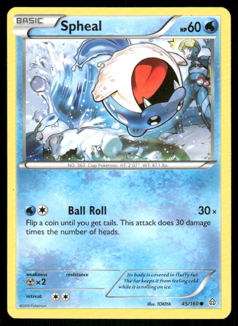 XY - Primal Clash #45/160 Spheal (45)
