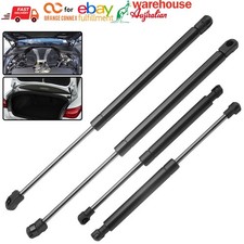 4Pcs Front Hood+Rear Trunk Tailgate Support Shock Struts for Infiniti Q50 14-18