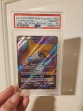 2019 Sun & Moon Fa/Jirachi Gx 079a/236 Graded PSA 10