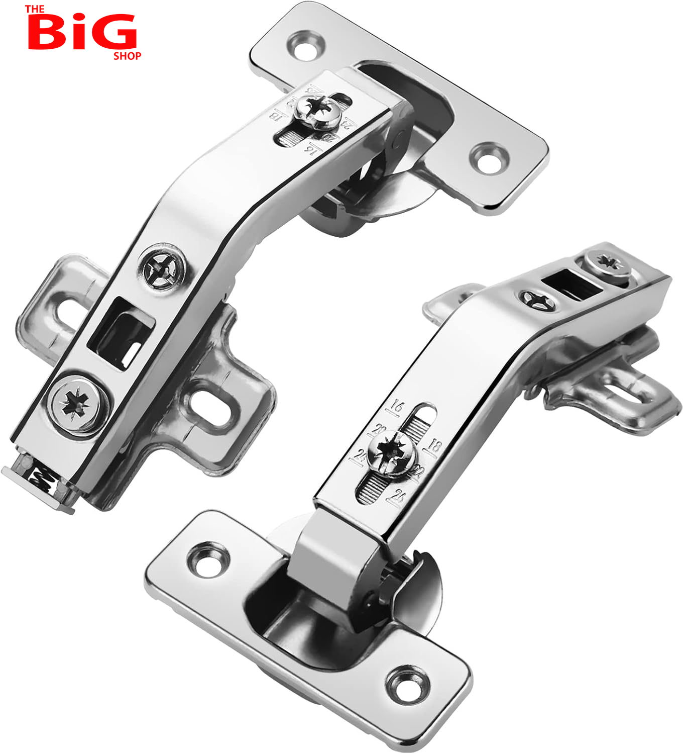2 Pack 1 Pairs 135° Lazy Susan Hinge| Full Overlay Concealed for Corner Kitchen