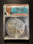 2019 Silver Eagle S$1 ANACS MS70 First Release™ TRUMP LEGACY SERIES #250/2020