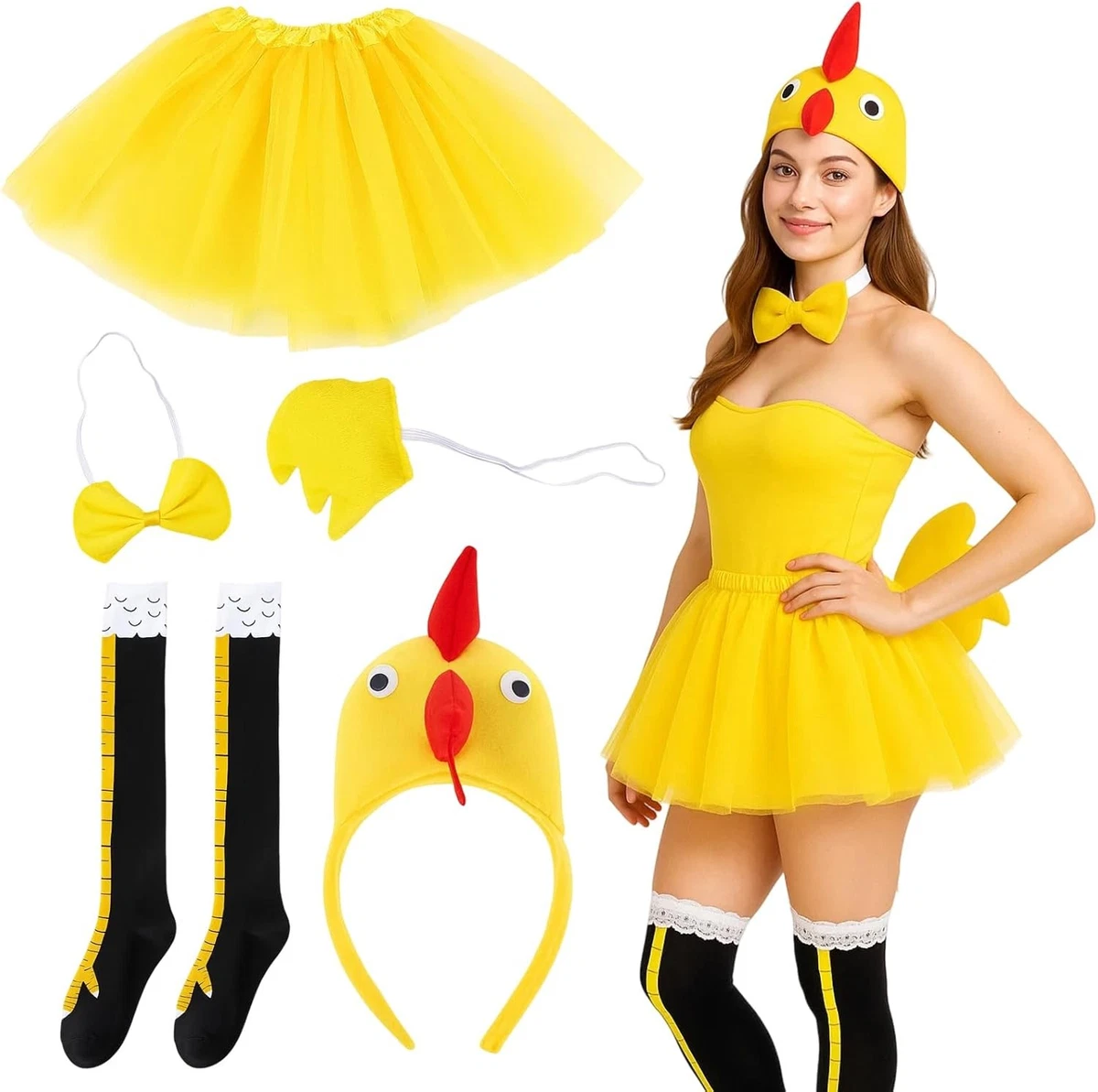 sexy chicken suit Now there's a sexy Popeye's chicken sandwich Halloween costume main image 1