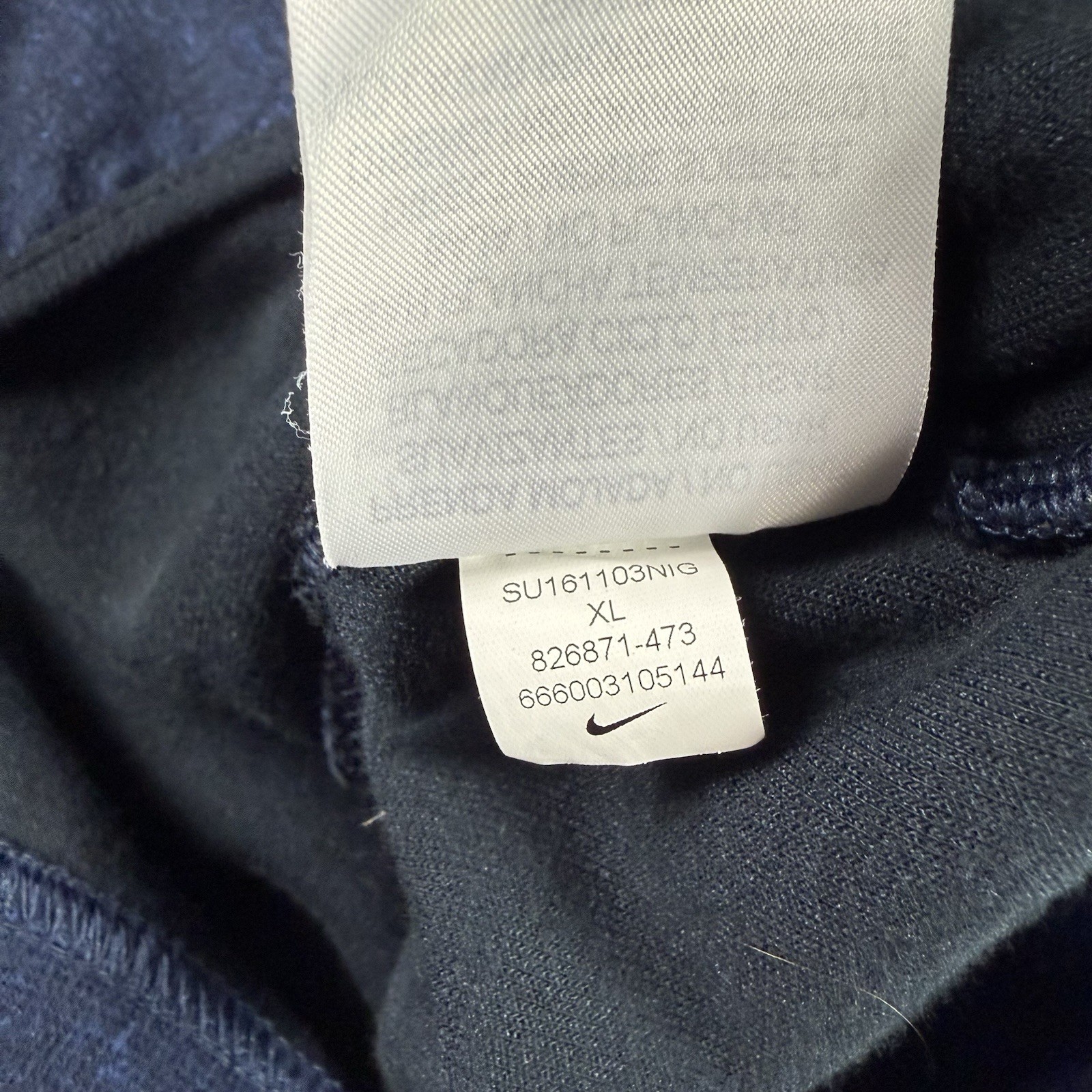 SACAI X NIKE Felpa Nike donna XL blu squadra USA olimpica full zip tasche pista