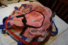 Surface marker buoy for SCUBA instructor.